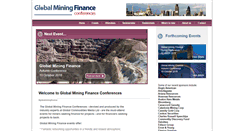 Desktop Screenshot of global-mining-finance.com